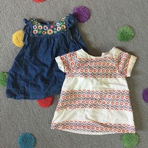 Baby Gap 0-3 mo. Tunics